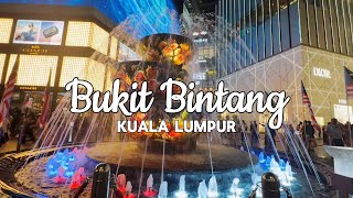 Bukit Bintang Walking Tour  Kuala Lumpur  Malaysia [upl. by Valsimot332]