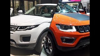 Jeep Compass vs Range Rover Evoque [upl. by Nebur]