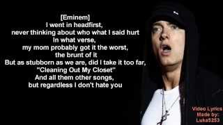 Eminem  Headlights ft Nate Ruess  Lyrics [upl. by Ecinrev737]