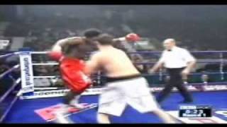 Audley Harrison vs Derek McCafferty Part 1 [upl. by Airdnahc]