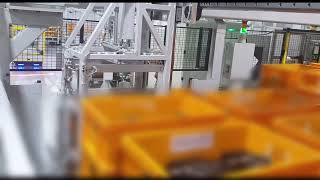 겐트리타이어해비듀티물류 자동화PerformanceGantry robot Heavyduty module Tire Conveyor Logistics Automotive [upl. by Atworth]