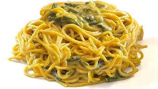 CARBONARA di ASPARAGI vegana e gustosa CREMOSA come loriginale [upl. by Dilisio1]