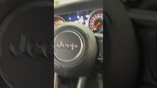 Jeep Wrangler oil change light reset with gas pedal jeep cars automotive [upl. by Anak]