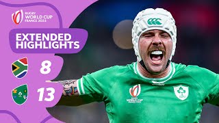 Ireland stun the World Champions  South Africa v Ireland  Rugby World Cup 2023 Extended Highlights [upl. by Oicinoid]