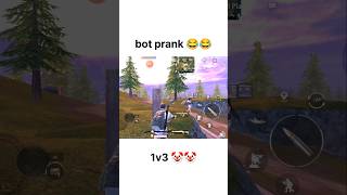 bot prank 😂😂 bgmi pubgmobile botprank pubg shorts bgmishorts FunLixPUBG NonstopGaming [upl. by Yevre403]