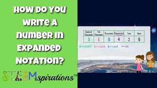 How do you Write a Number in Expanded Notation [upl. by Coffeng]