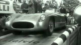 Mille Miglia 1955  Moss wins [upl. by Yrokcaz85]