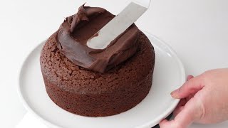 Chocolate Fudge Cake with EASY Fudge Chocolate Frosting [upl. by Abla667]