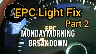 MMB VW EPC LIGHT  Causes  Fixes [upl. by Novahs873]