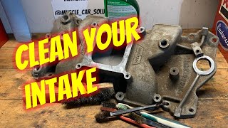 How to Clean an Aluminum Intake Manifold [upl. by Parlin869]