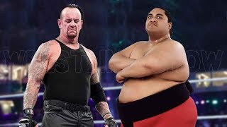 Undertaker vs Yokozuna Match Wrestling Show [upl. by Arimihc537]