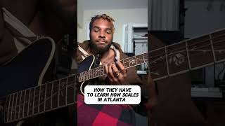 The Outkast Natural Minor scale guitarlessons [upl. by Atikihc615]