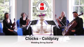 Clocks Coldplay Wedding String Quartet [upl. by Elgar]