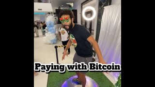 Suriname Christmas Fair Showcasing Bitcoin Payments shorts [upl. by Ahsoet]