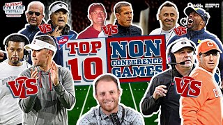 Top 10 BEST nonconference games in 2024  Always College Football [upl. by Etteniotna]