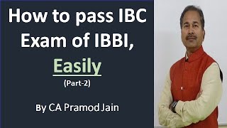 How to pass IBC exam of IBBI Easily Part 2 I CA Pramod Jain [upl. by Bigg]