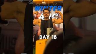 Winter Arc ❄ Day 18 73 days to go 🙌🙌 winterarc gymlifestyle gymreels gym [upl. by Richara]