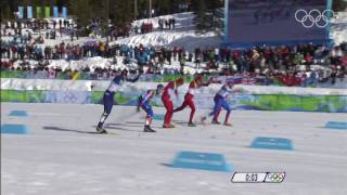 Cross Country Skiing  Mens Sprint Classic Gold  Vancouver 2010 Winter Olympic Games [upl. by Ardussi189]