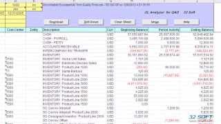 QADImmediate GL Reconciliations with 32Soft GL Analyzer for QAD [upl. by Weider]