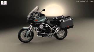 Moto Guzzi Stelvio 1200 NTX 2015 3D model by 3DModelsorg [upl. by Ottillia]