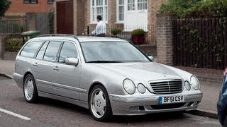 MERCEDES E240 AMG AVANTGARDE ESTATE STATION WAGON OFFICIAL REVIEW [upl. by Animar540]