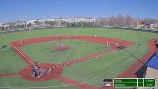 Wheaton baseball hosts MSOE  Game 1 [upl. by Kiraa298]