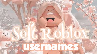 Soft Roblox Usernames  untaken [upl. by Atirihs708]