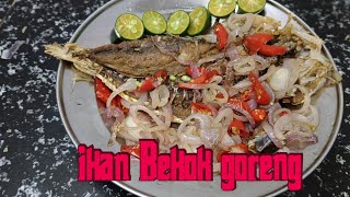 CARA GORENG IKAN BEKOK PALING SEDAP [upl. by Kerek]