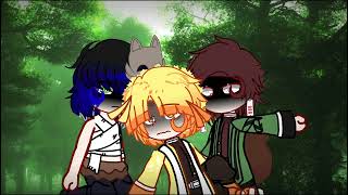 Part 2  zenitsu angst  overprotective Inosuke amp tanjiro  inotanzen  pls do not steal my video [upl. by Eelan]