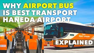 HanedaAirport 🇯🇵 Limousine Bus EXPLAINED  Ticket Fee Seat Facilities [upl. by Vardon]