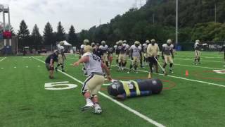 Dline Drills at Training Camp [upl. by Frannie368]