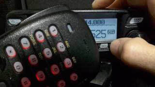 How to quick toggle between digital and analog modes with Yaesu FTM100D [upl. by Aisayn]