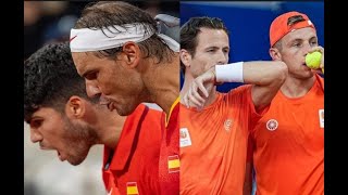 Alcaraz  Nadal vs Griekspoor  Koolhof  Jarry Tabilo vs MachacPavlasek Murray Evans Paris 2024 [upl. by Hayman]