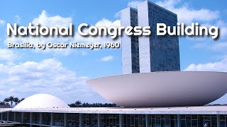 National Congress Building by Oscar Niemeyer [upl. by Alyehc]