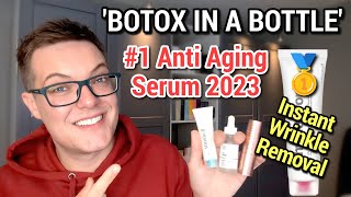 ULTIMATE ANTIAGING SERUM 2023  Botox In A Bottle Battle [upl. by Nelloc782]