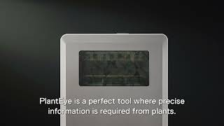 PlantEye F600  Multispectral 3D scanner to measure plant Growth amp Health [upl. by Jabe]