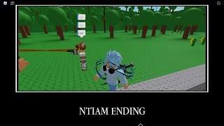 Outdated How to get the NTIAM Ending in ROBLOX NPCs are becoming smart [upl. by Haletky]