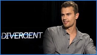 Divergent Fitness Training Exclusive Theo James [upl. by Acirret]