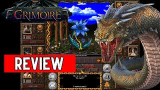 Grimoire  Heralds of the Winged Exemplar Review Old school CRPG [upl. by Anuala]