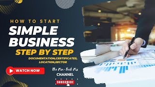 Business की शुरुआत कैसे करें Basic requirements registration of a Business Step by Step guide [upl. by Zetrok]