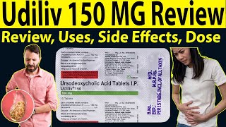 Ursodeoxycholic Acid Tablets ip 150 mg in hindi  Review udiliv 150 mg uses in hindi  Side Effects [upl. by Sucy]