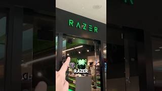 Fui a una RAZER STORE razer mouse teclado [upl. by Labaw]