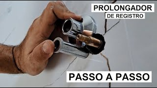 COMO INSTALAR PROLONGADOR DE REGISTRO [upl. by Bolten523]