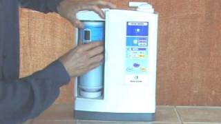 Filter Installation Video for the Jupiter MicroLite JP107 Water Ionizer [upl. by Ahseal]