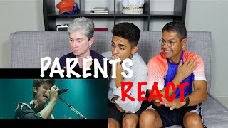 PARENTS REACT  SHAWN MENDES THERES NOTHING HOLDING ME BACK [upl. by Itirahc]