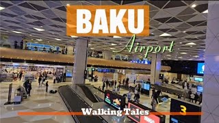 Exploring Baku Airport 2024  A Walkthrough Of GYD Airport  Airport to City Center By Bus [upl. by Jonina]