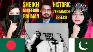 Pakistani Reacts to Historic 7th March Speech of Bangabandhu Sheikh Mujibur Rahman Subtitled [upl. by Andromeda]