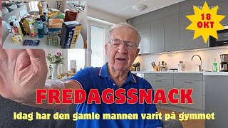 20241018 FREDAGSSNACK  Den gamle mannen är åter på gymmet [upl. by Schumer]