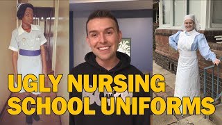 Top 5 Ugly Nursing School Uniforms [upl. by Sulamith]