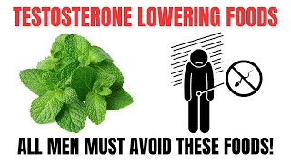 TESTOSTERONE KILLERS 10 Foods You Need to AVOID NOW [upl. by Retxed]